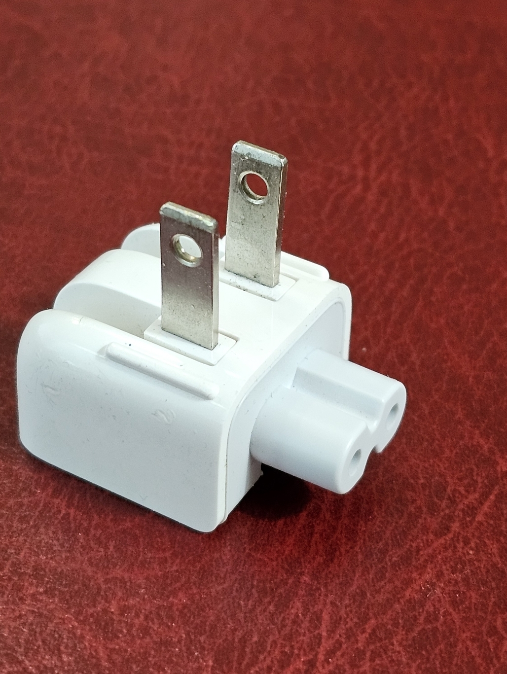 Genuine Apple AC Wall Adapter Duckhead 2-Prong Plug for MacBook & iPad Chargers